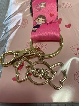 Amazon.co.jp: ノーブランド品ペコちゃんネックストラップレター